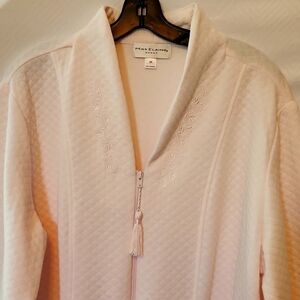 Miss Elaine Woman's zip up, Bathrobe 2 X